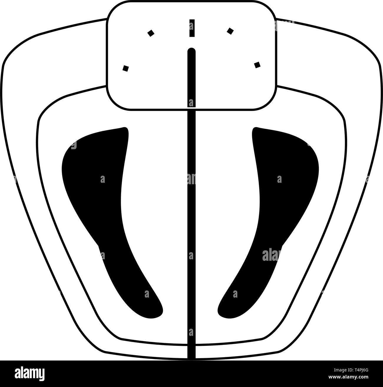 Body mass and scales Black and White Stock Photos & Images - Alamy