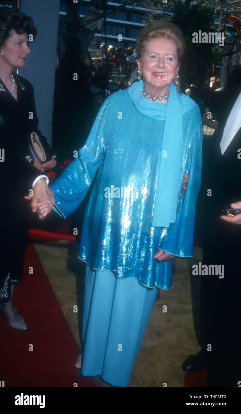Los Angeles, California, USA 21st March 1994 Actress Deborah Kerr