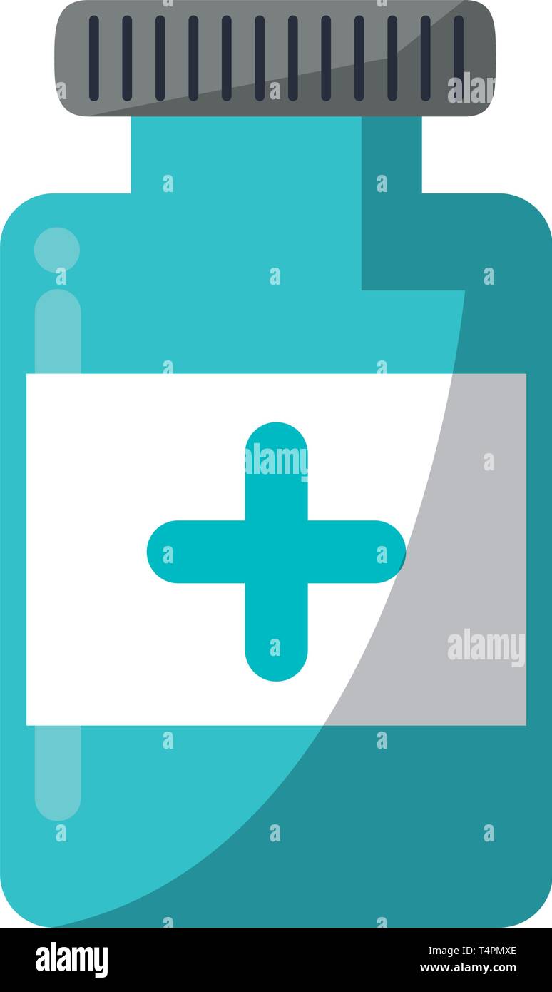 Medicine bottle medical healthcare symbol Stock Vector Image & Art Alamy