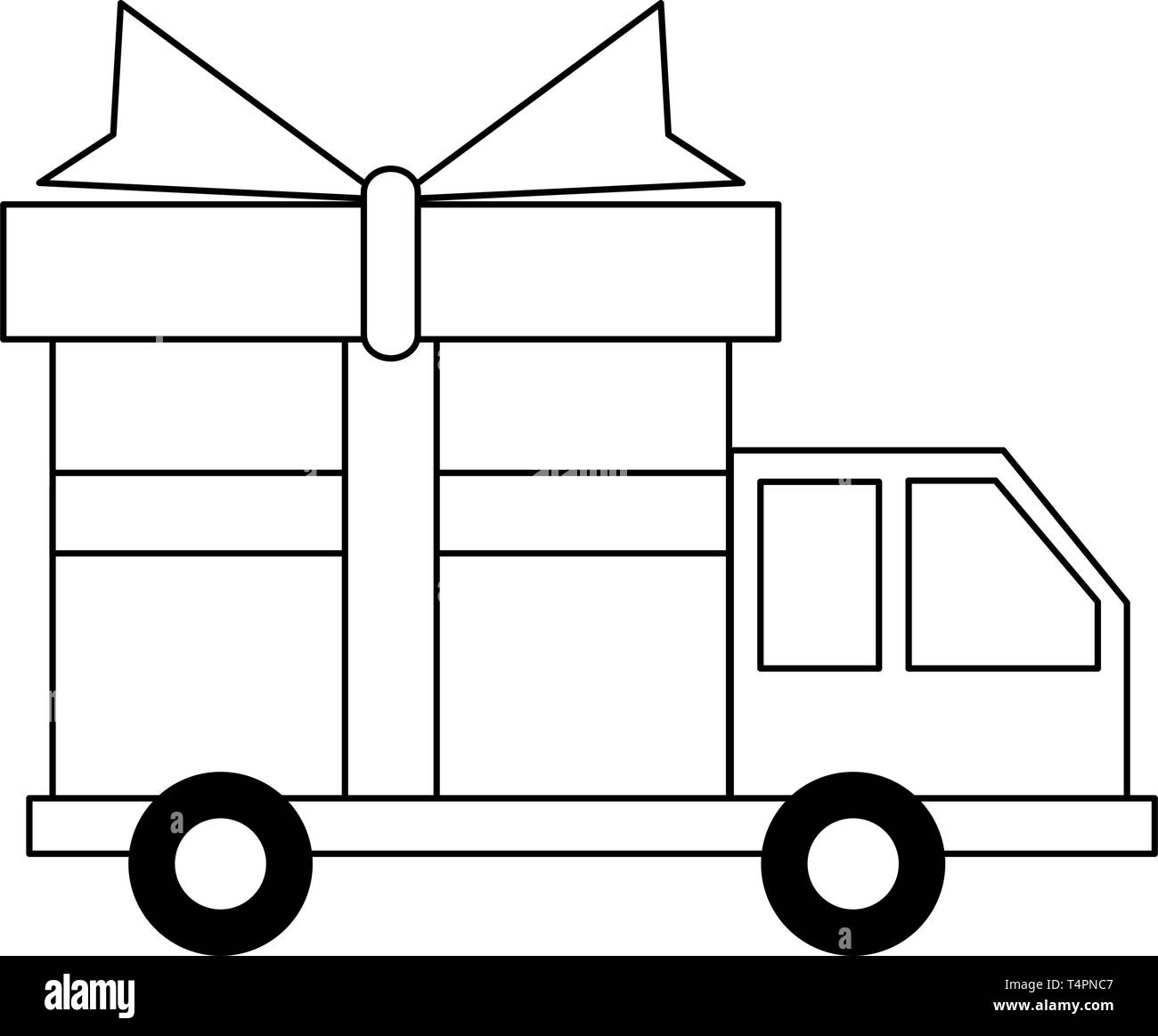 vehicle present icon vector ilustration Stock Vector