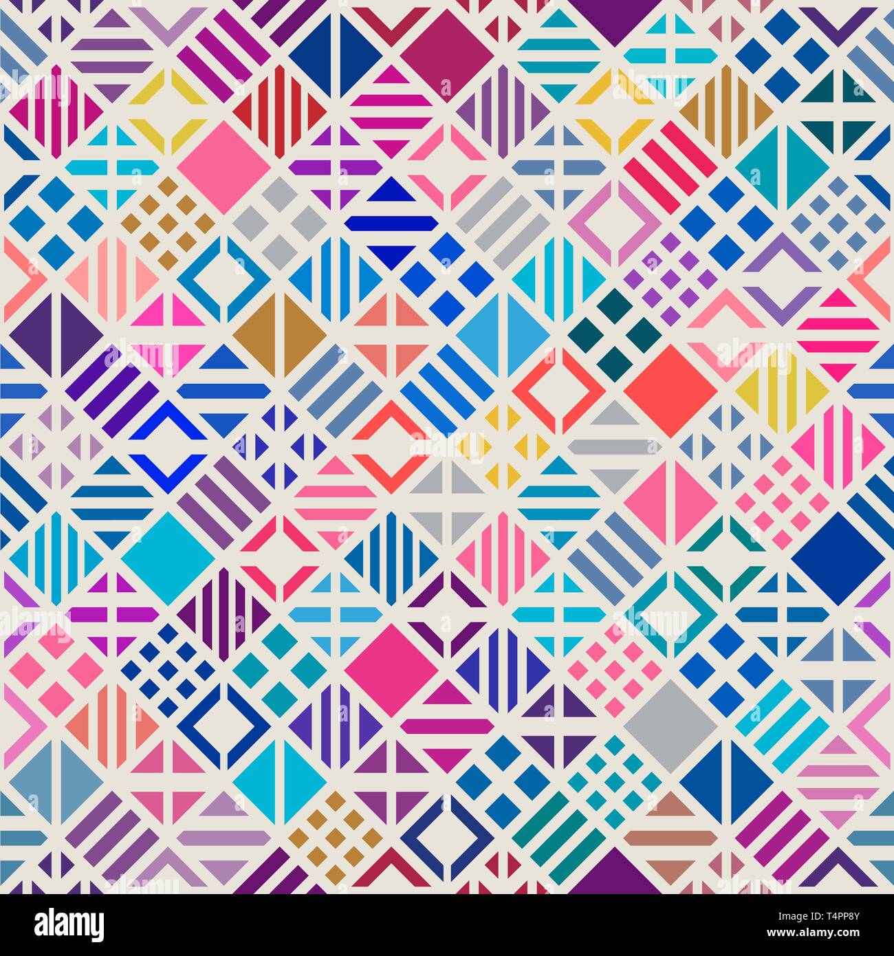 Geometric seamless pattern Stock Vector