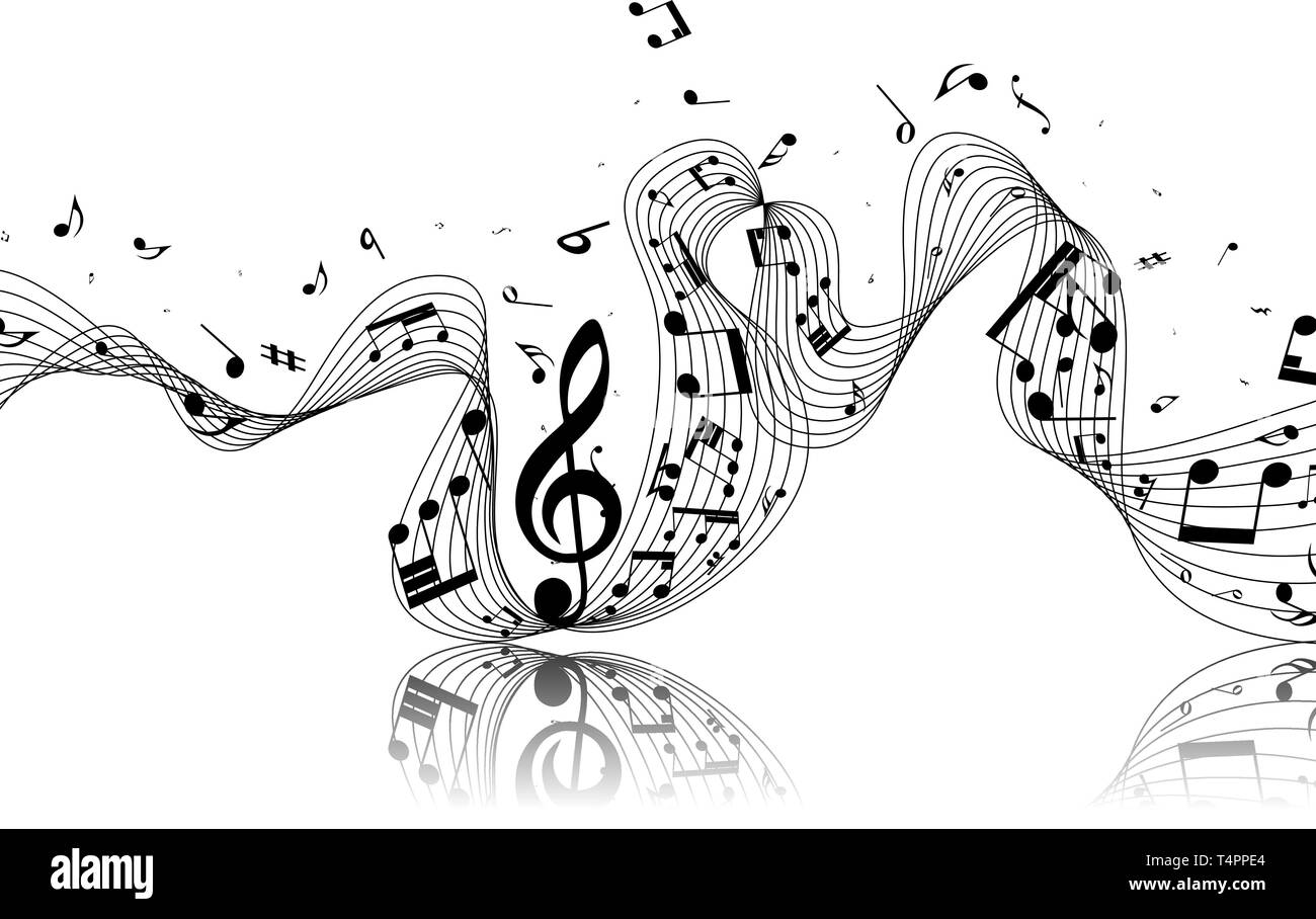 creative music notes pictures