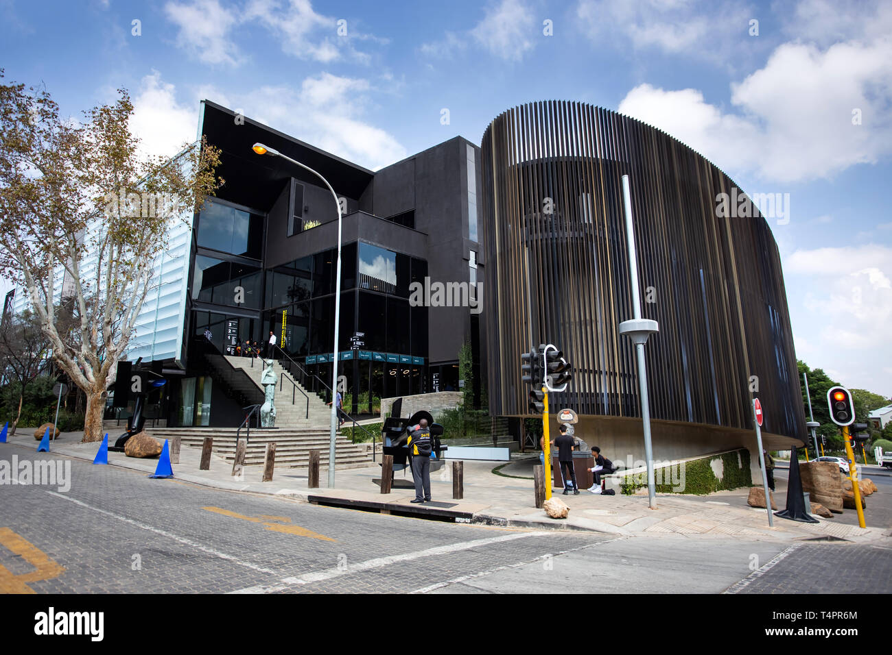 Johannesburg, South Africa, 22nd March 2019 Exterior of art studio