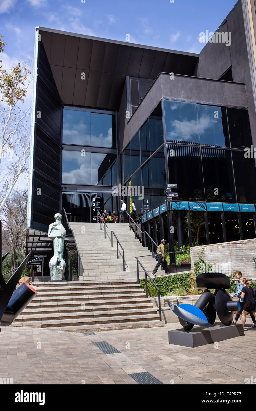 Johannesburg, South Africa, 22nd March 2019 Exterior of art studio and design studio space