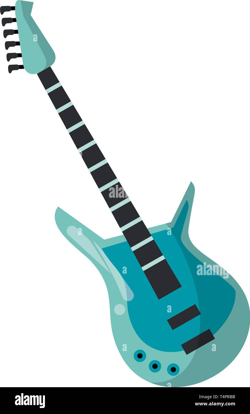 Electric guitar music instrument Stock Vector Image & Art - Alamy