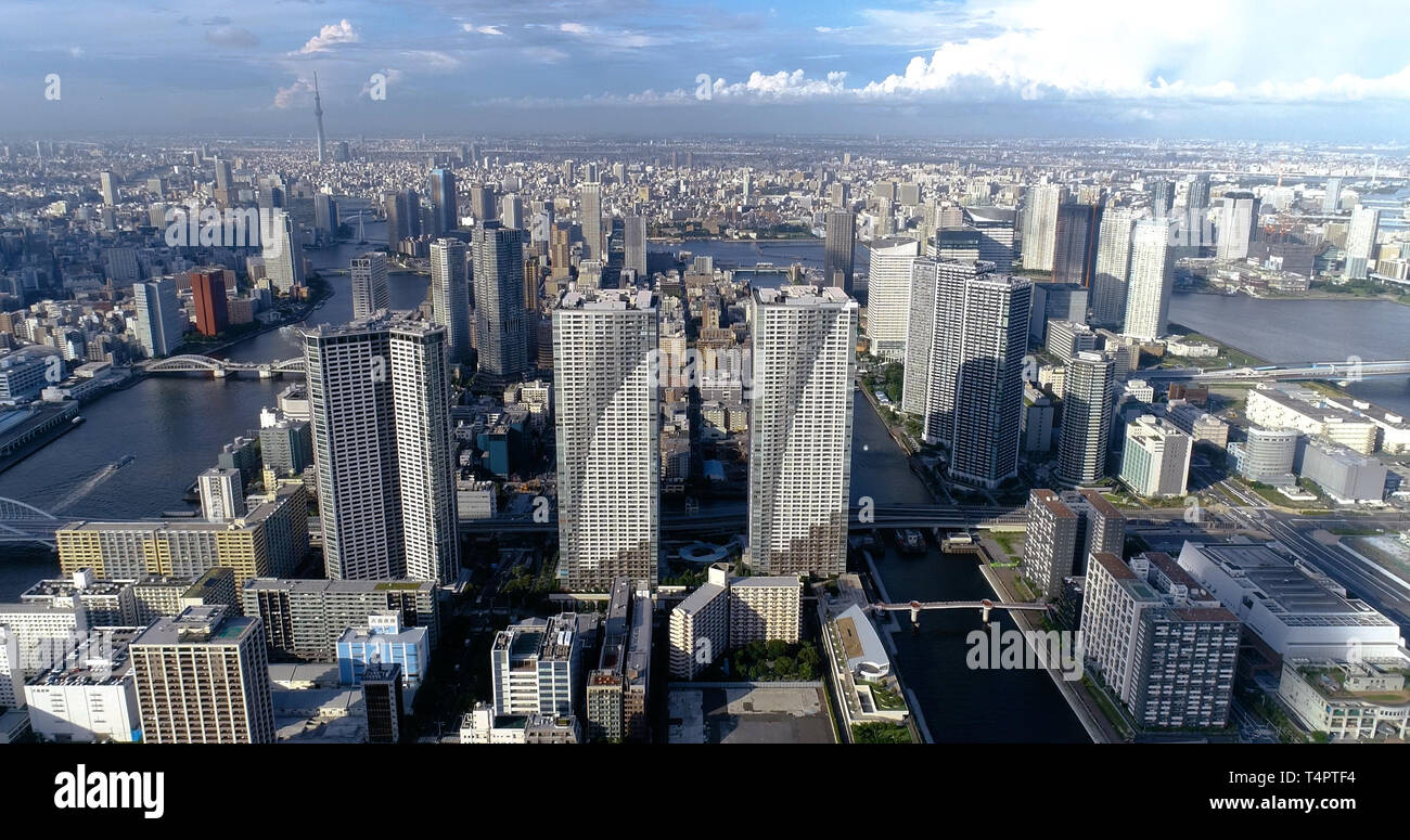 Tokyo bay in aerial hi-res stock photography and images - Alamy