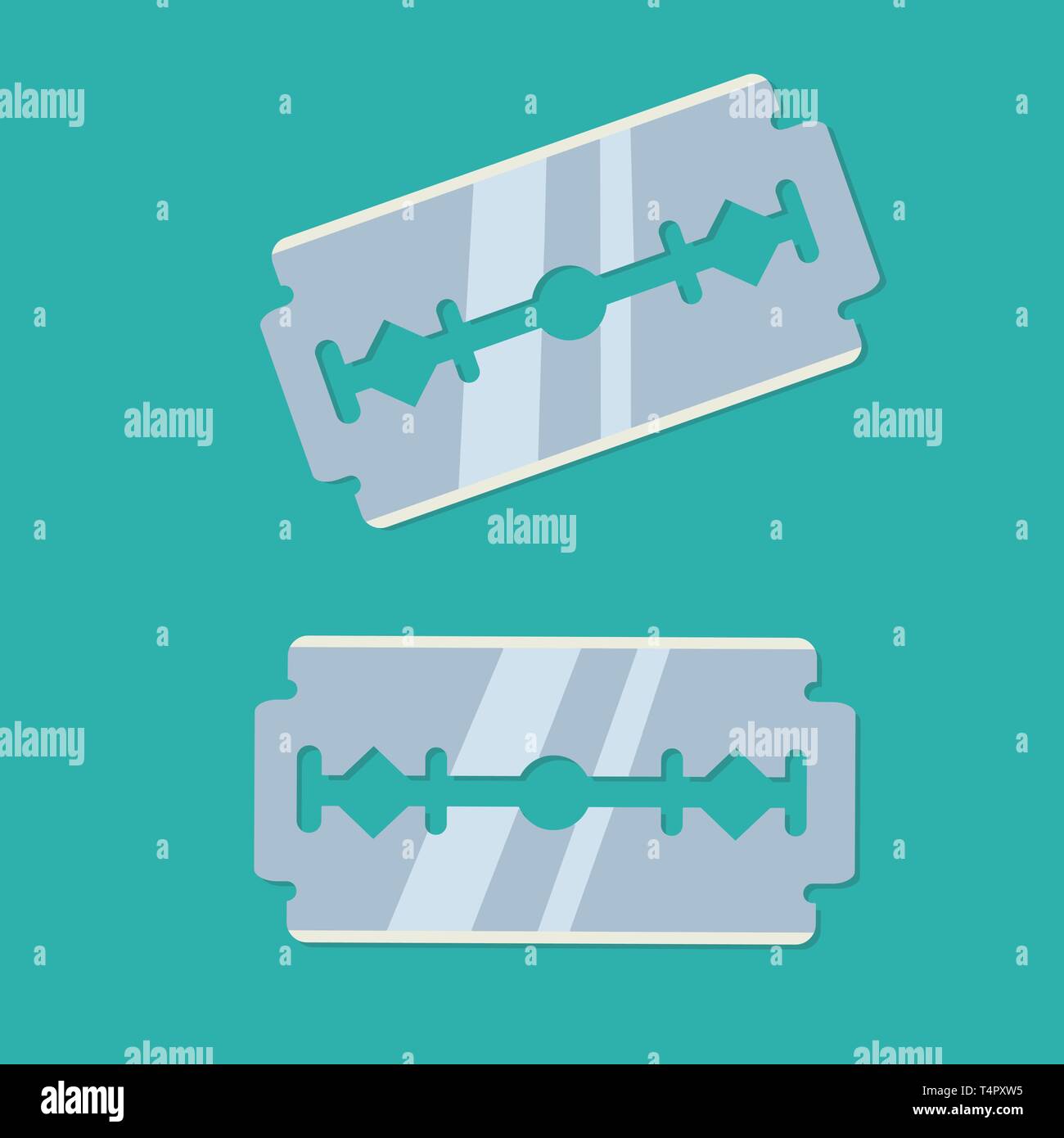 razor blade vector symbol illustration Stock Vector Image & Art Alamy