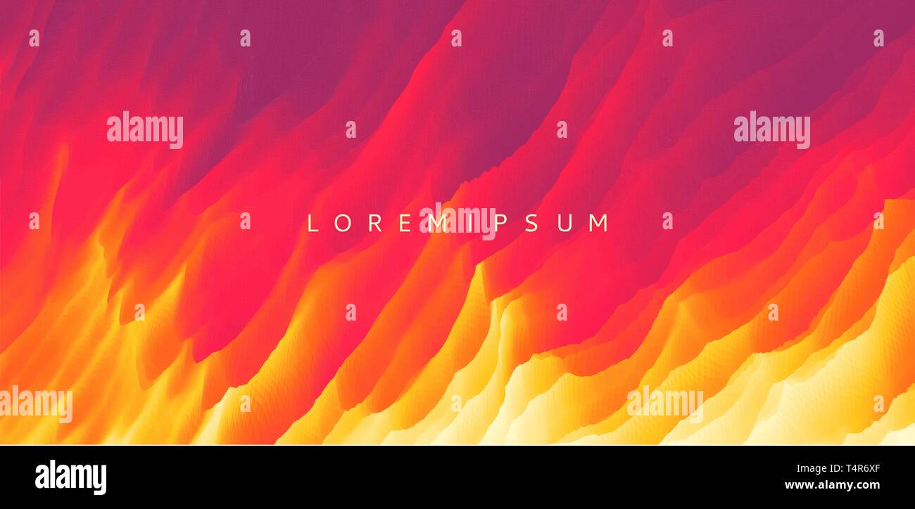 Burning fire flames. Abstract background. Modern pattern. Vector ...