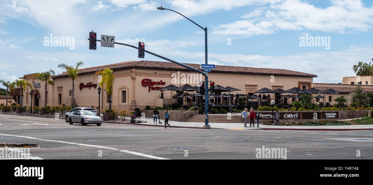 Cheesecake factory restaurant in San Diego - CALIFORNIA, USA - MARCH 18, 2019 Stock Photo