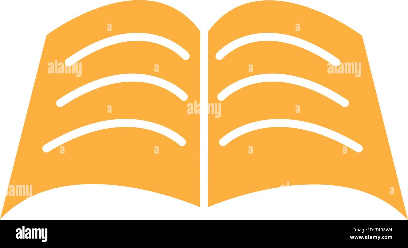book icon template Stock Vector