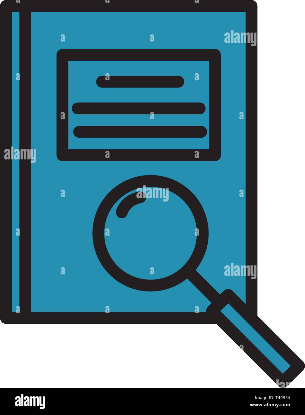 book icon template Stock Vector