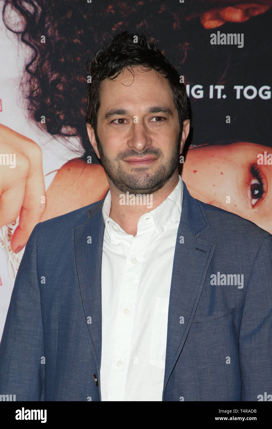 Los Angeles, California, USA. 17th Apr, 2019. Aaron Wolf, arrives at Los Angeles Special Screening Of Netflix's "Someone Great", at the ArcLight Hollywood in Los Angeles California on April 17, 2019 Credit: Faye Sadou/MediaPunch Credit: MediaPunch Inc/Alamy Live News Stock Photo