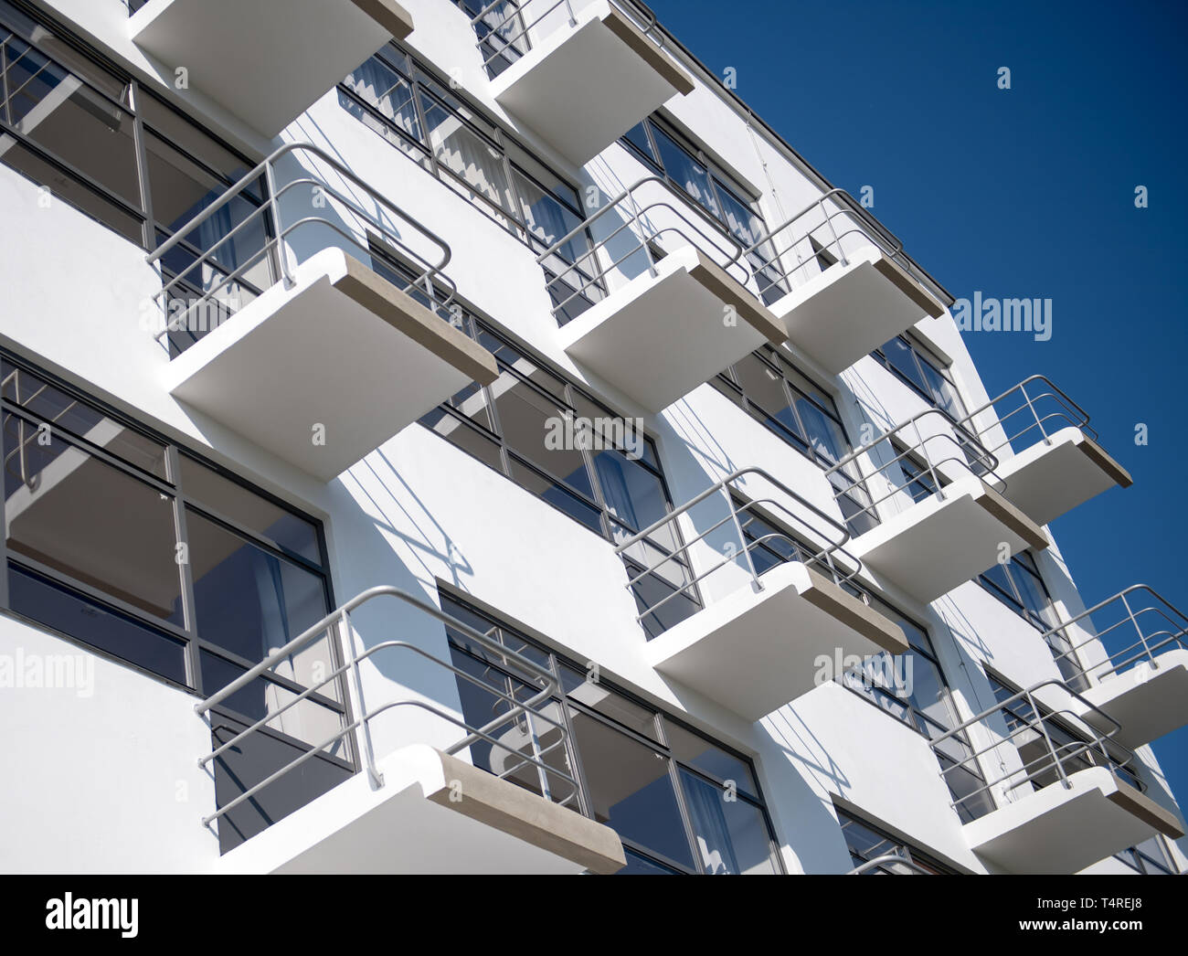 Image showcasing Bauhaus studio building balconies hi-res stock photography and images ...