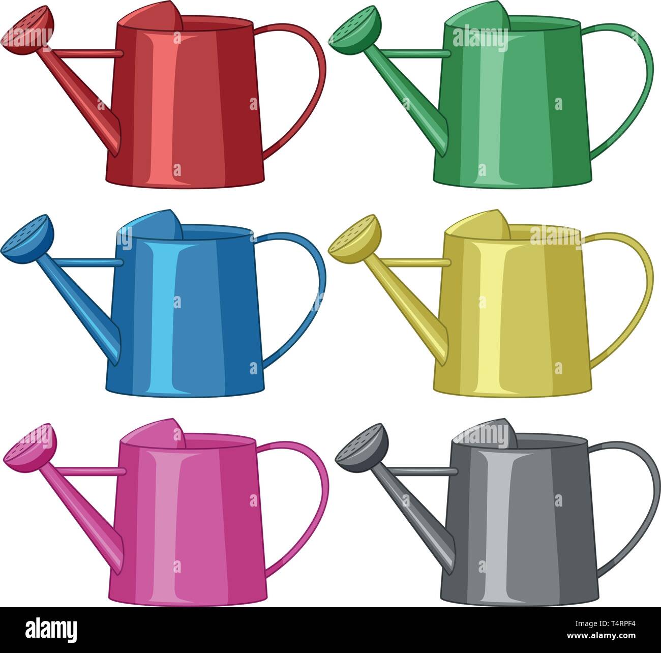 watering cans for gardening illustration Stock Vector Image & Art Alamy
