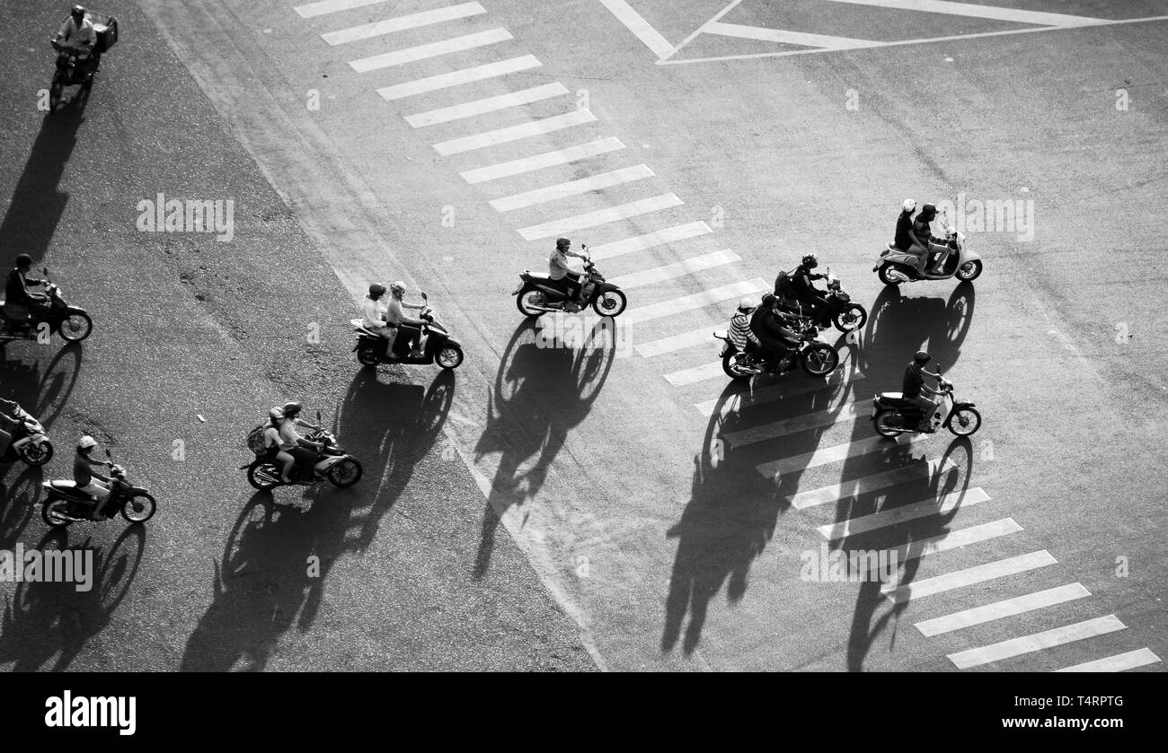 Shadow Impression Shadow people impression Black and White Stock Photos & Images - Alamy