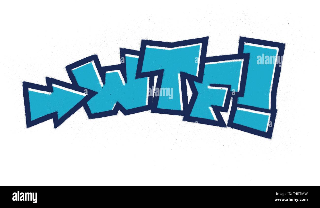 Graffiti font hires stock photography and images Alamy