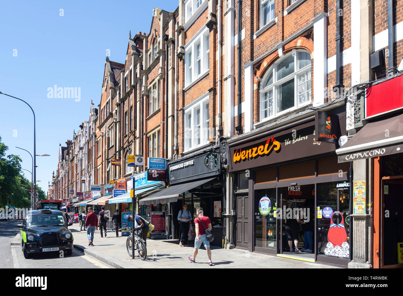 Shops shopping pavement sidewalk uxbridge road shepherds bush l hires