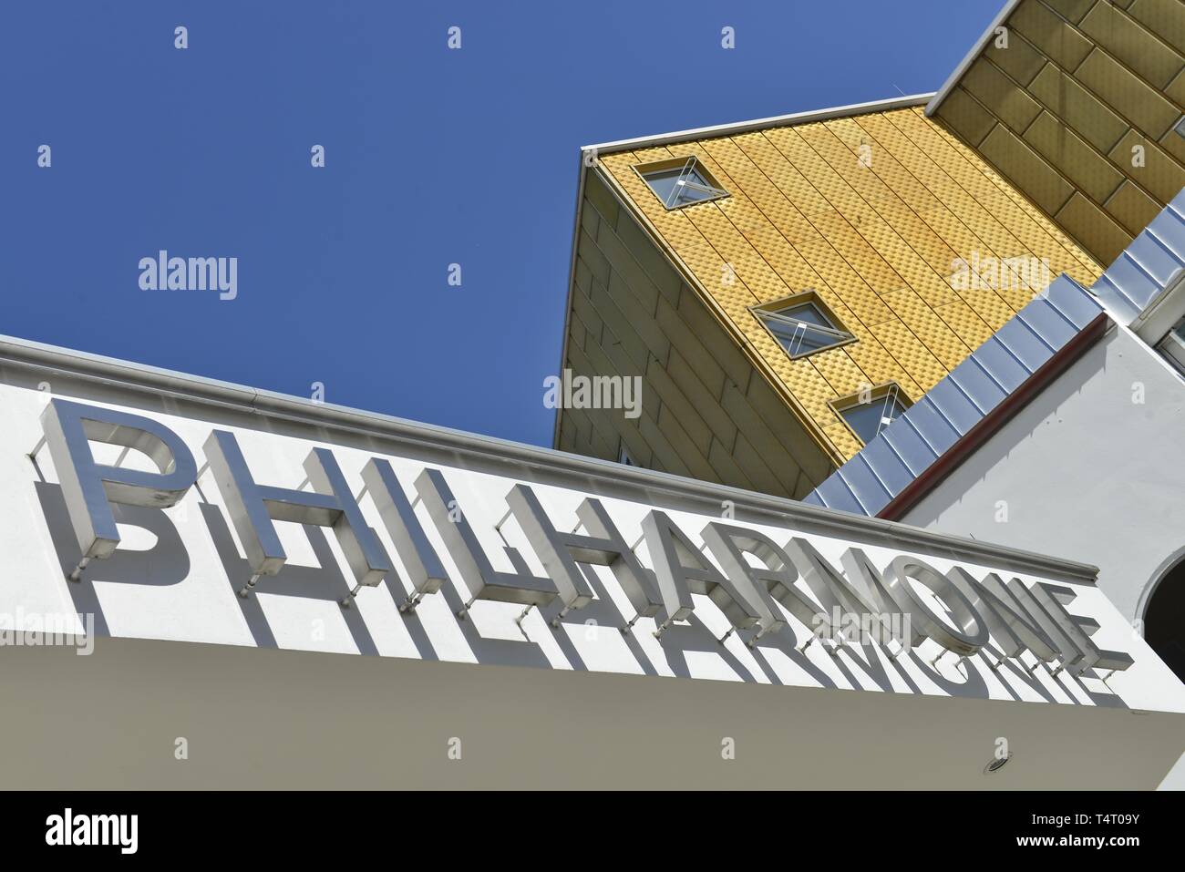 Philharmonie, Cultural Forum, Potsdamer Strasse, Tiergarten, Berlin, Germany Stock Photo