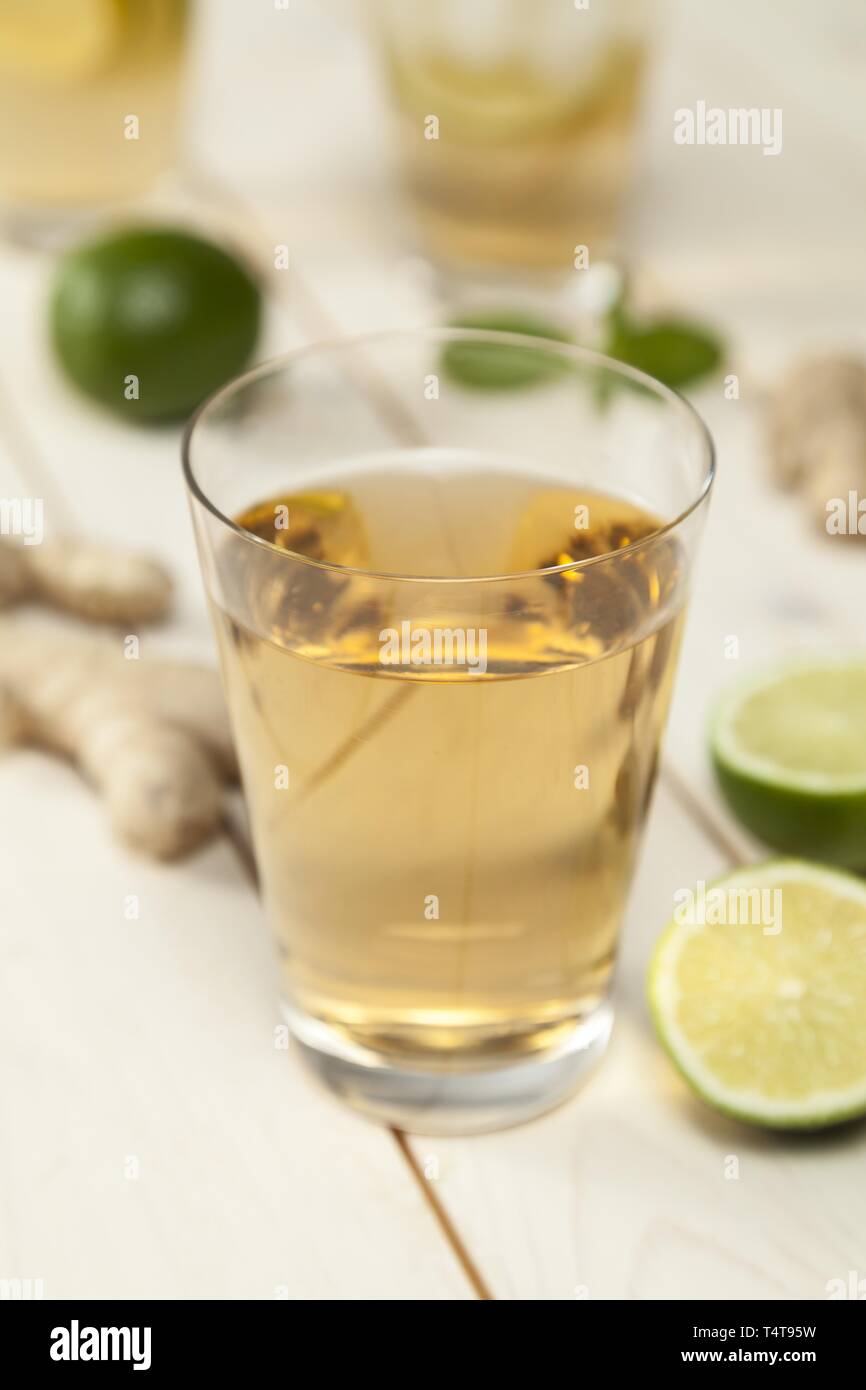 Ginger Ale Stock Photo