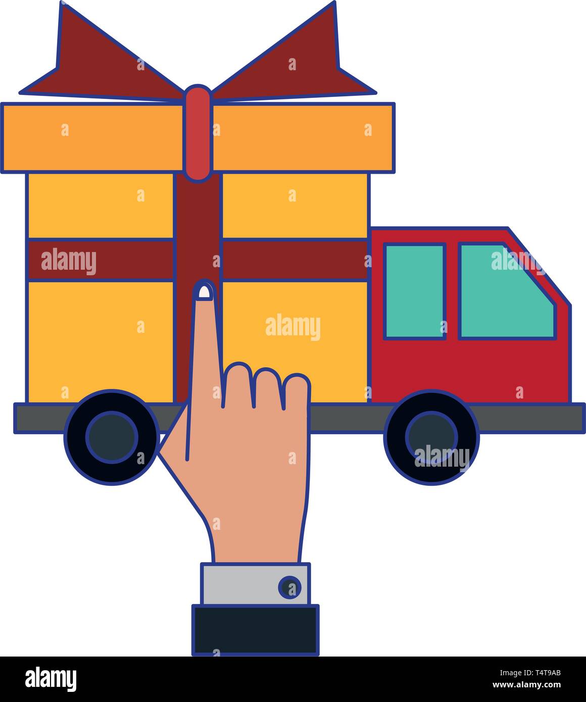 vehicle present icon vector ilustration Stock Vector