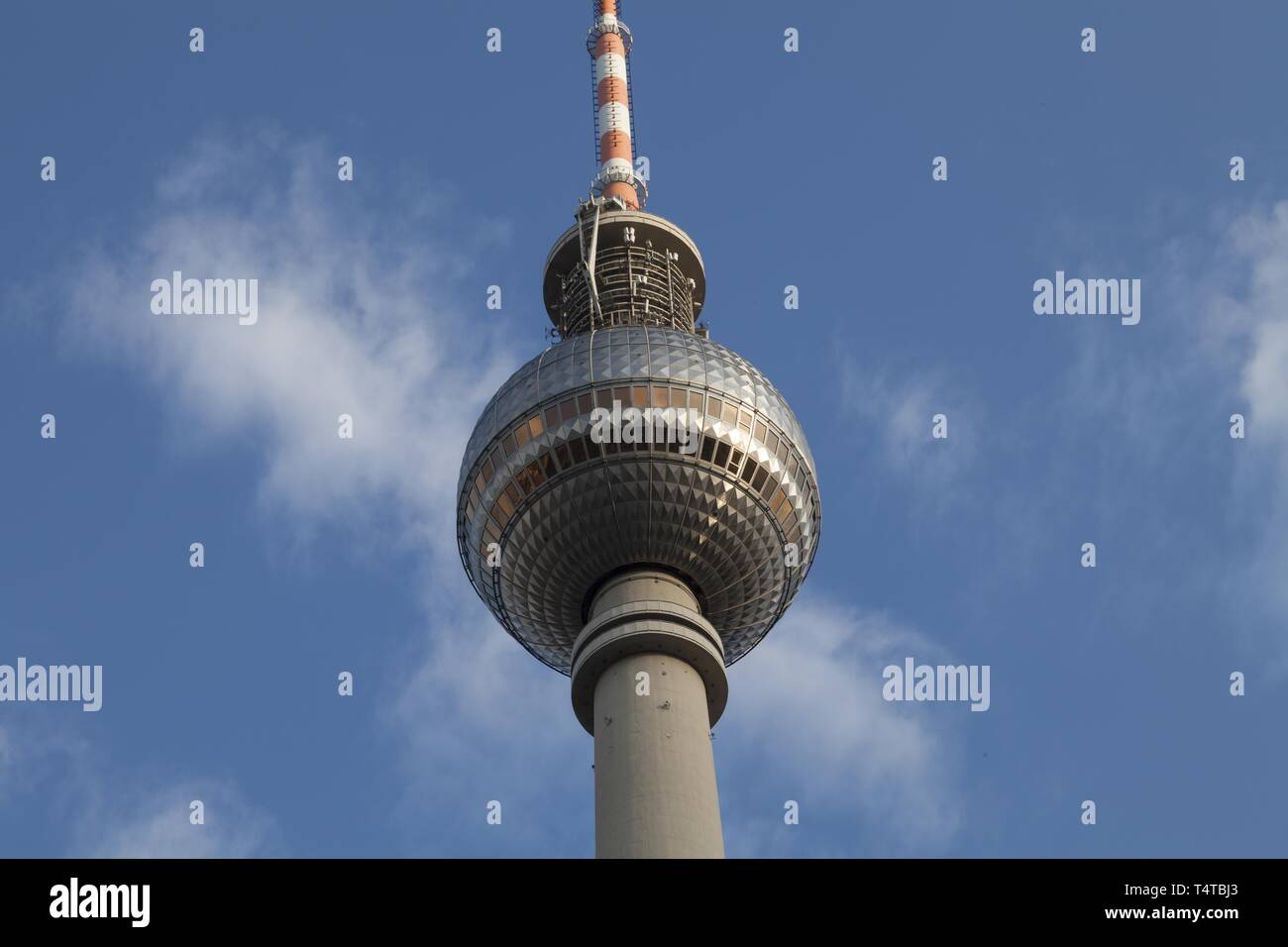 Television Tower, Berlin, Germany, Europe Stock Photo