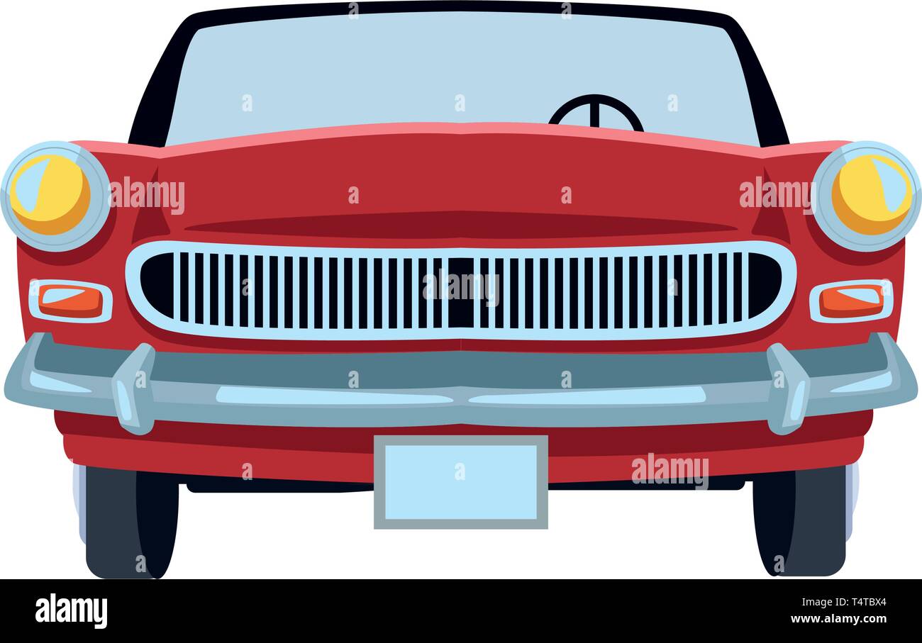car front view Stock Vector Image & Art - Alamy