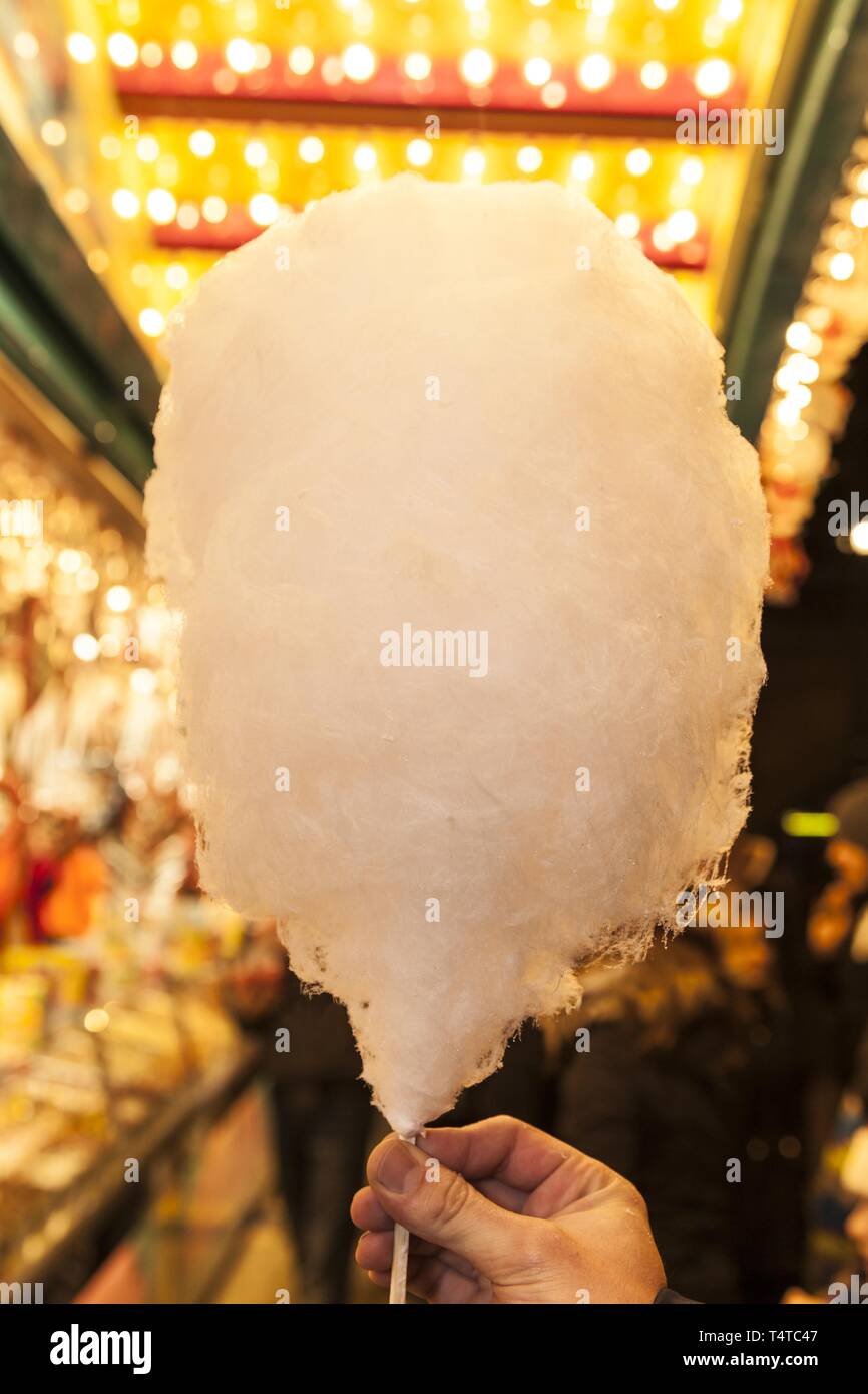 Cotton candy Stock Photo
