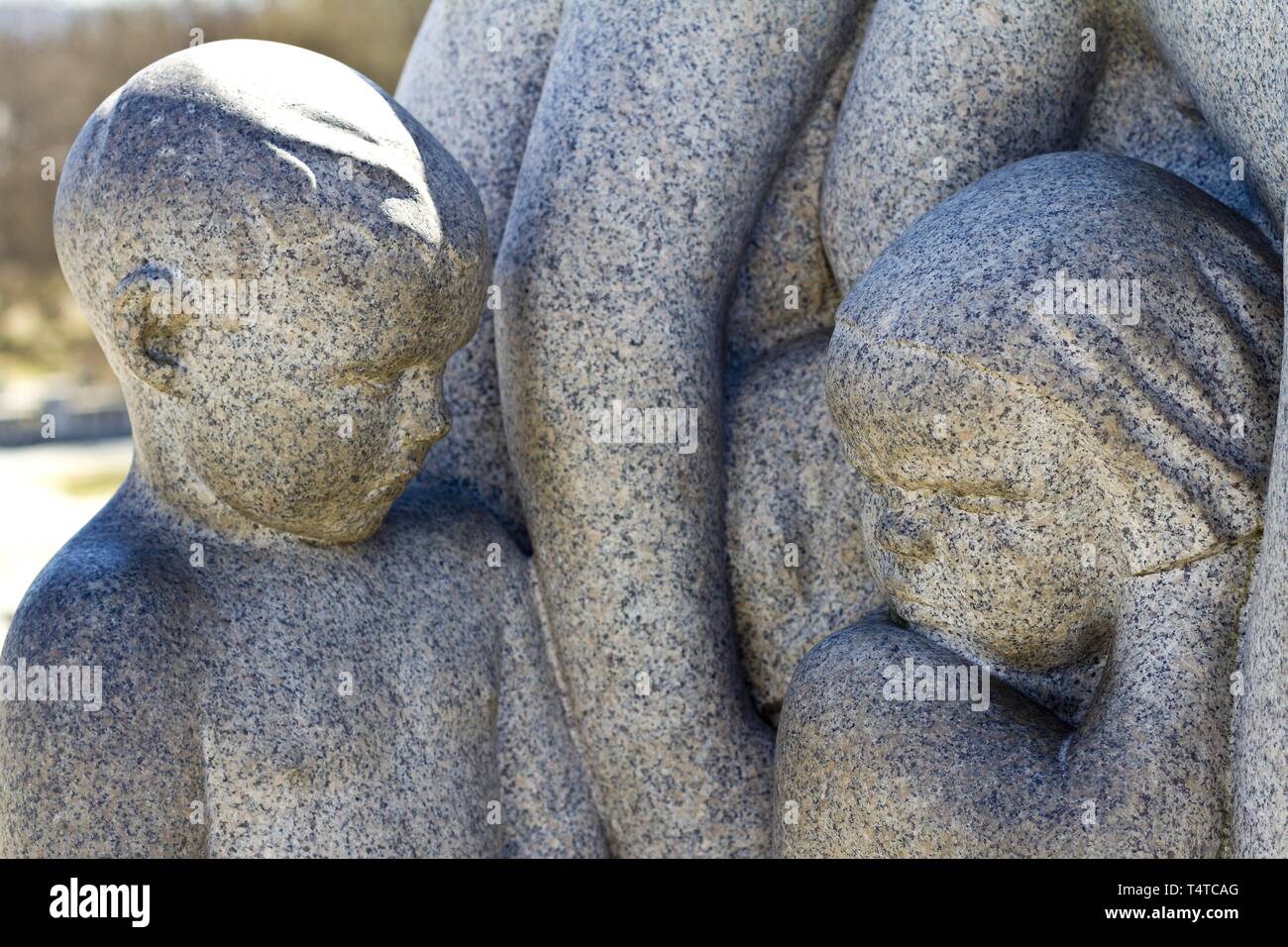 Sculptures, Frogner Park, Oslo, Norway, Europe Stock Photo