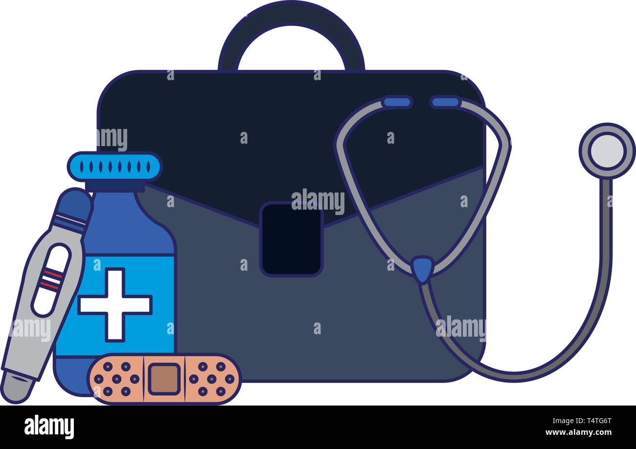 business medical supplies blue lines Stock Vector Image & Art Alamy