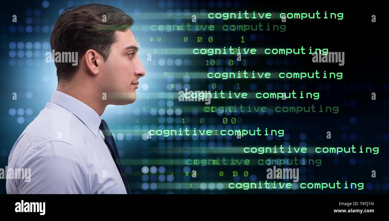 Cognitive computing and machine learning concept Stock Photo - Alamy