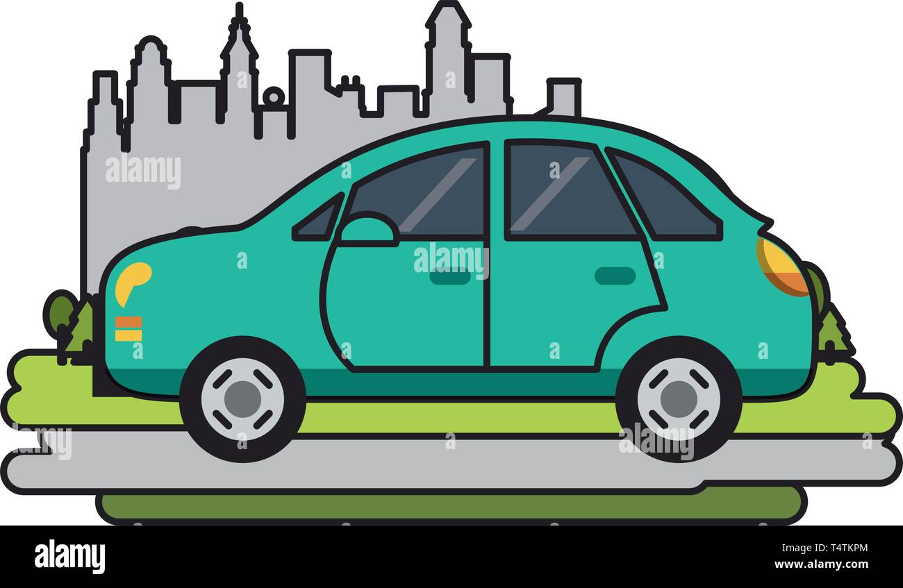 Car vehicle sedan isolated Stock Vector Image & Art - Alamy