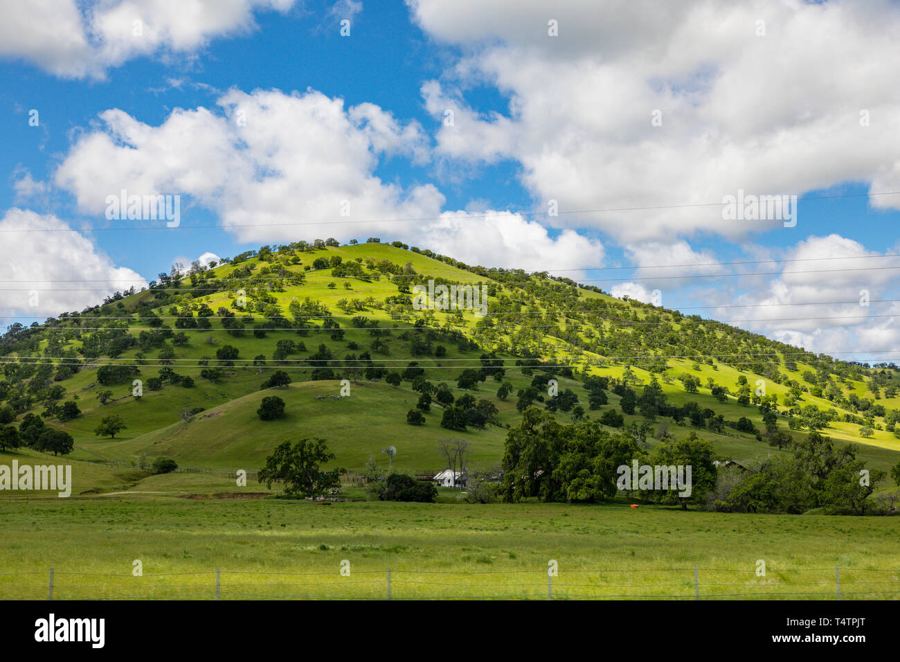 The beautiful Capay Valley of California a nice day trip from San Francisco California USA Stock Photo