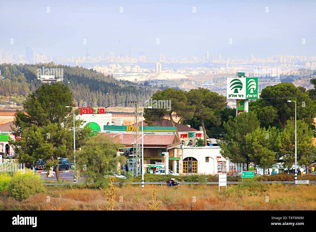 Alon gas station hires stock photography and images Alamy