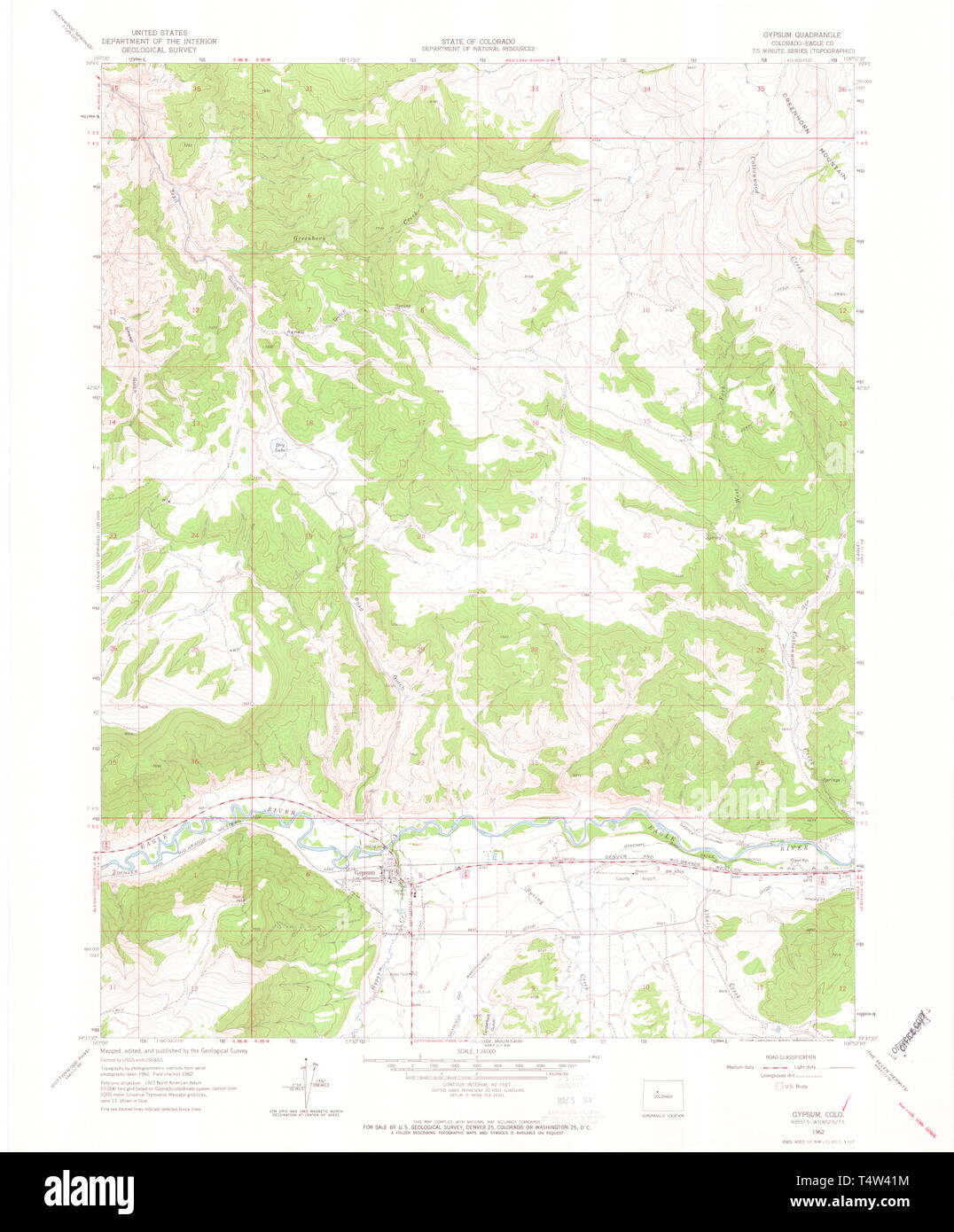 Map of gypsum hires stock photography and images Alamy