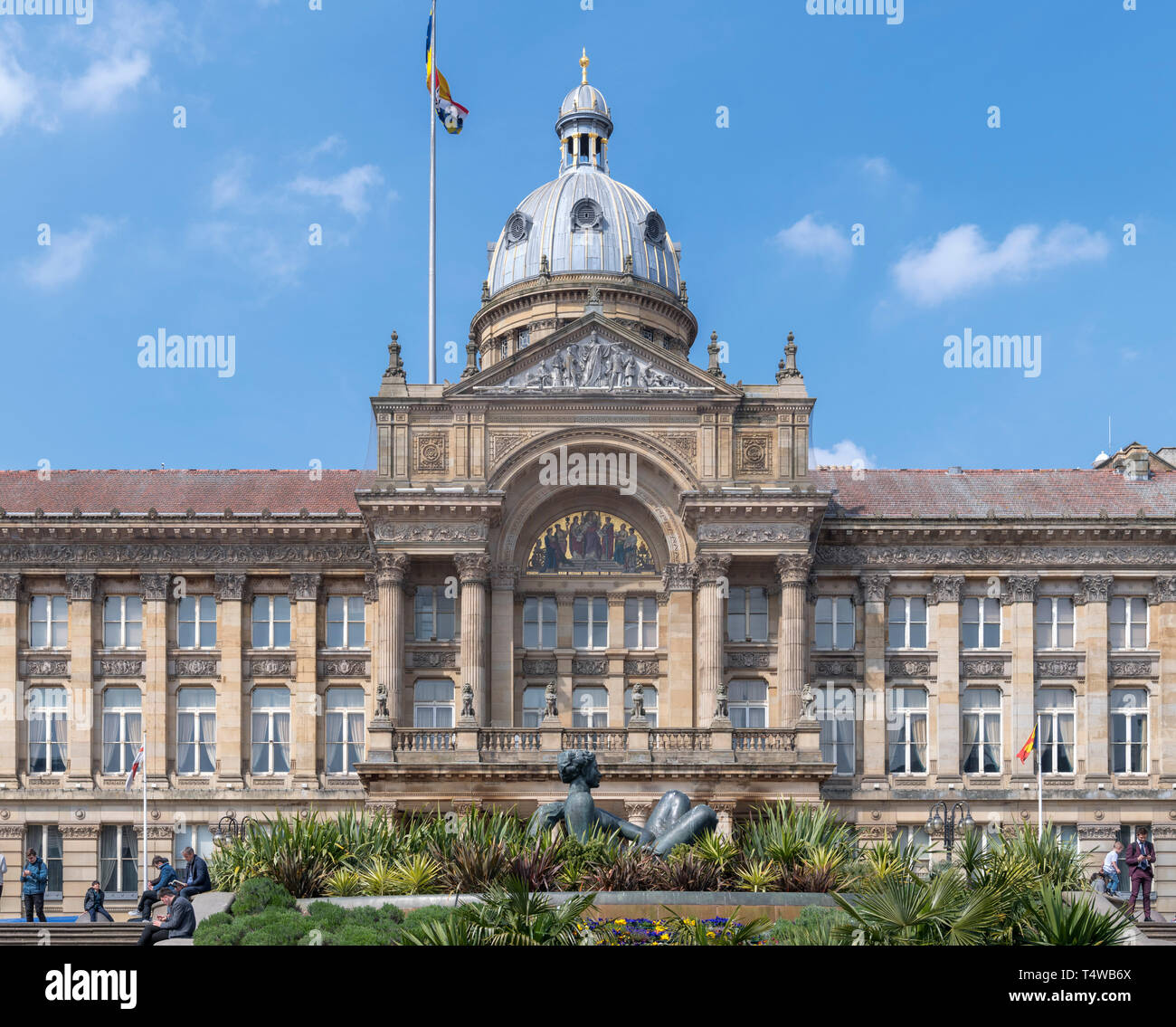 Birmingham City Council House, the seat of local government on Victoria Square, Birmingham, West Midlands, England, UK Stock Photo