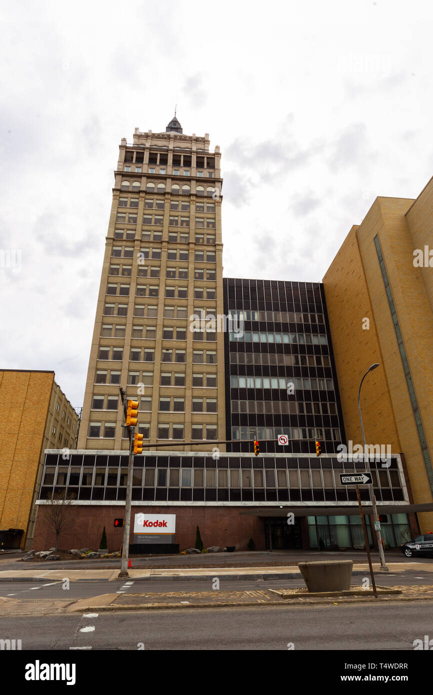 Rochester, USA. 18 Apr, 2019. Building, exterior at The World