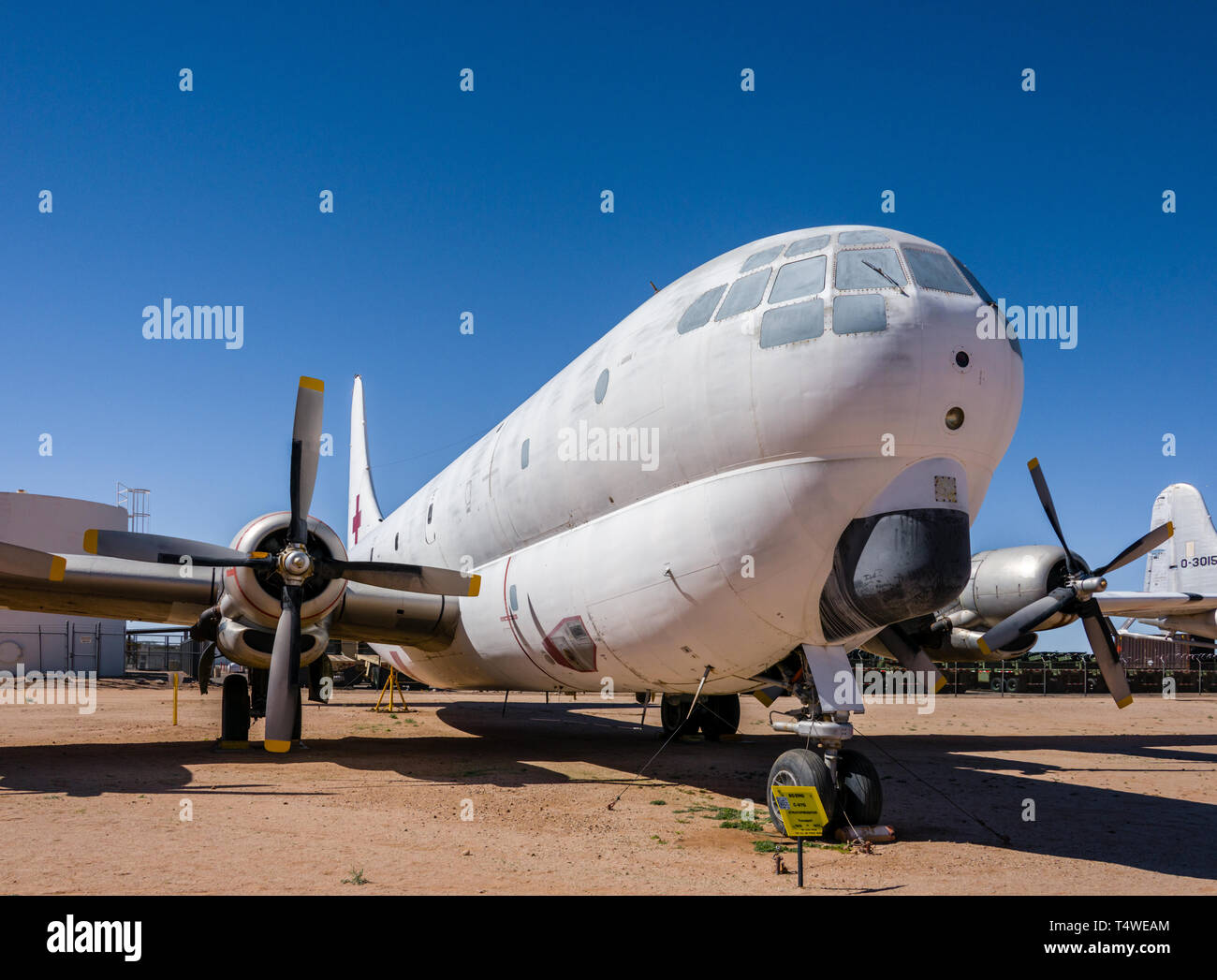 Boeing C-97G Stratofreighter Stock Photo