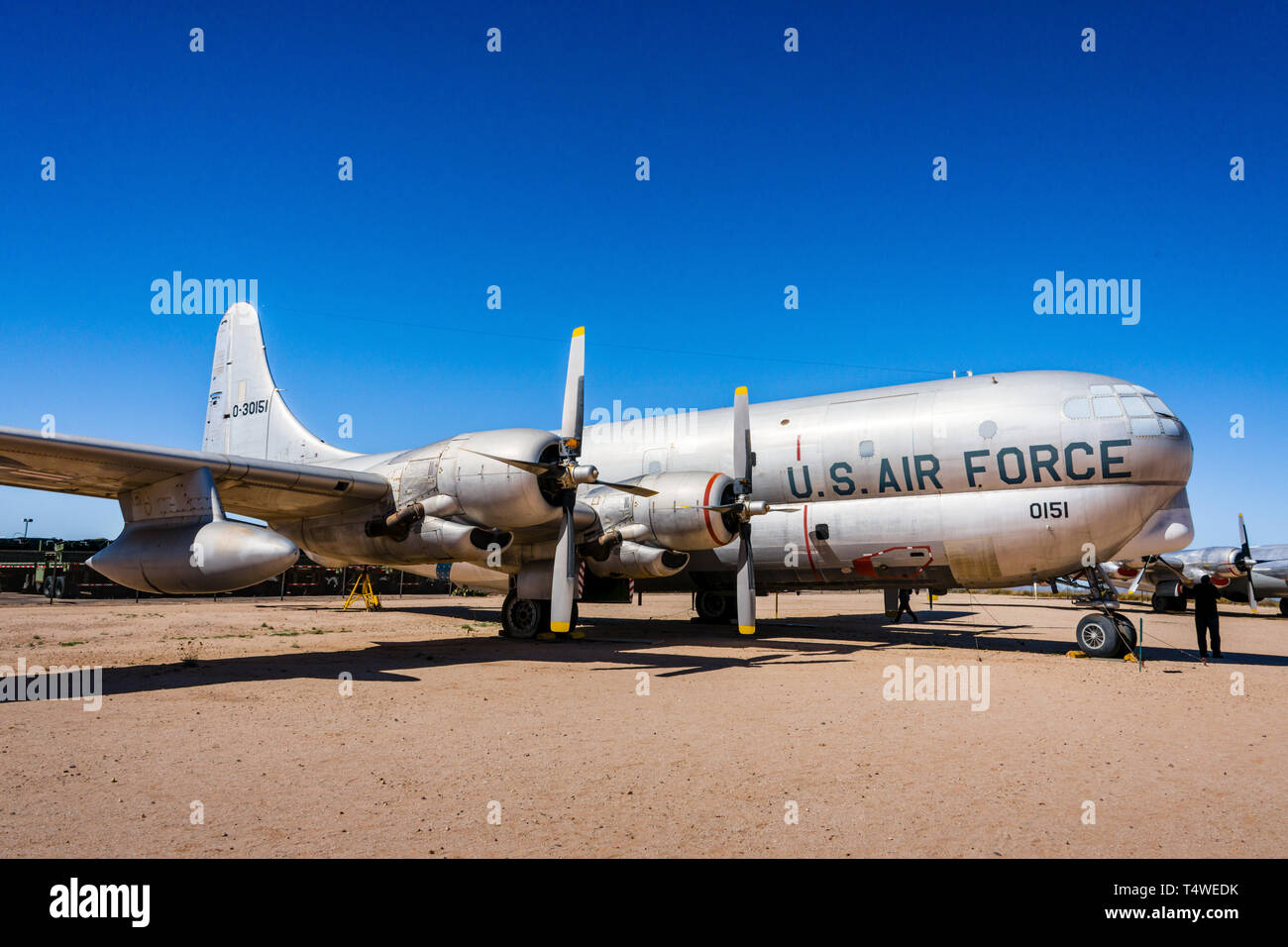 Boeing KC-97G Stratofreighter Stock Photo
