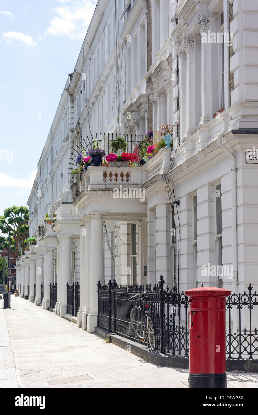 Regency terrace town houses, Charleville Road, Hammersmith, London
