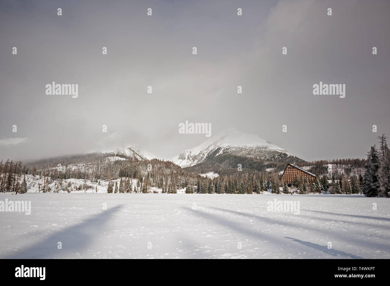 Štrbské pleso, Slovakia Stock Photo - Alamy