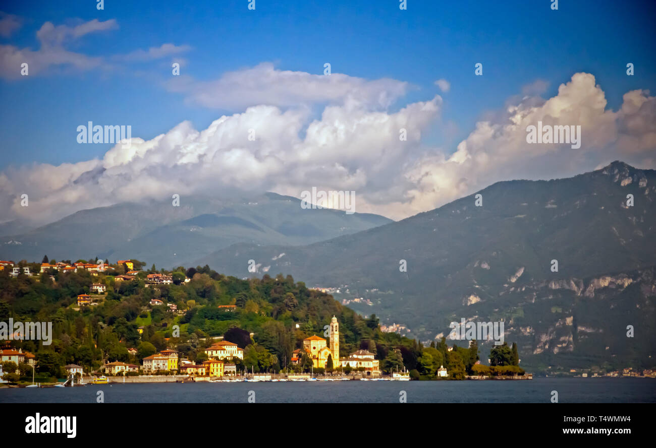 Lake Como and Bellagio in Italy Stock Photo - Alamy