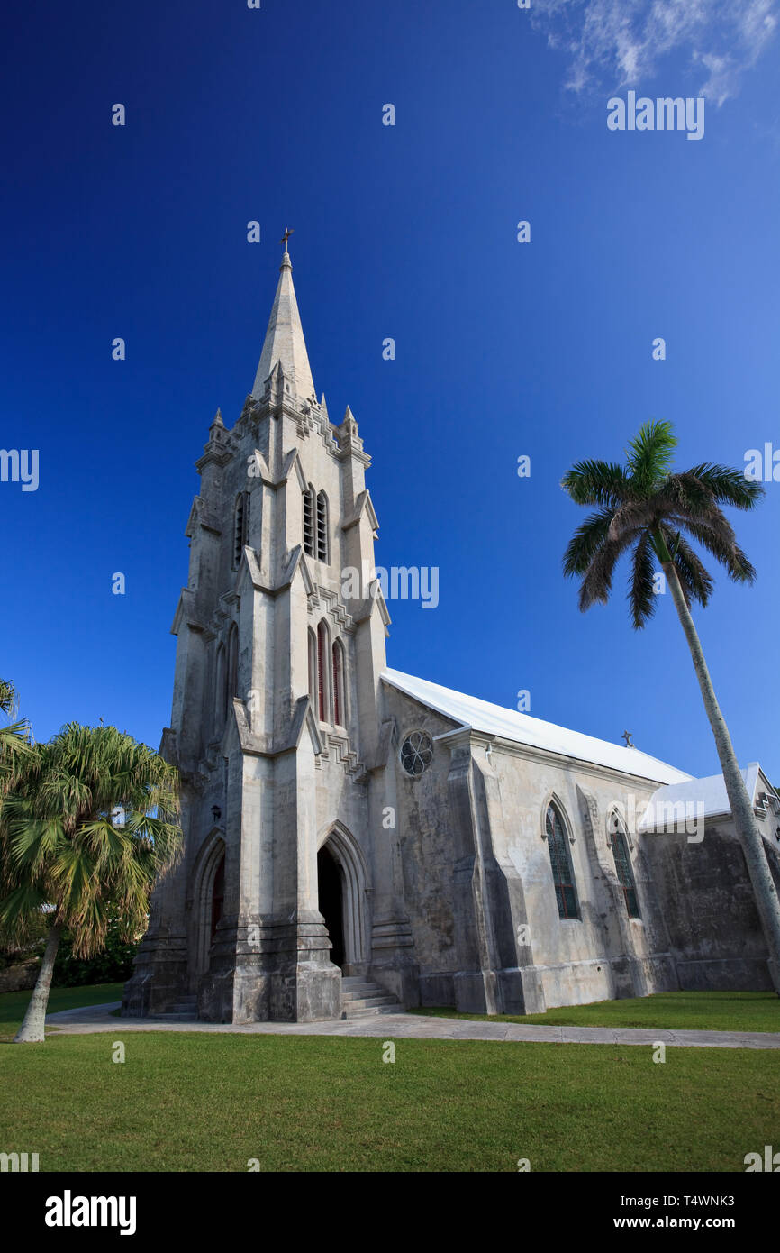 Bermuda, Paget Parish, Paget, St. Paul's Church Stock Photo