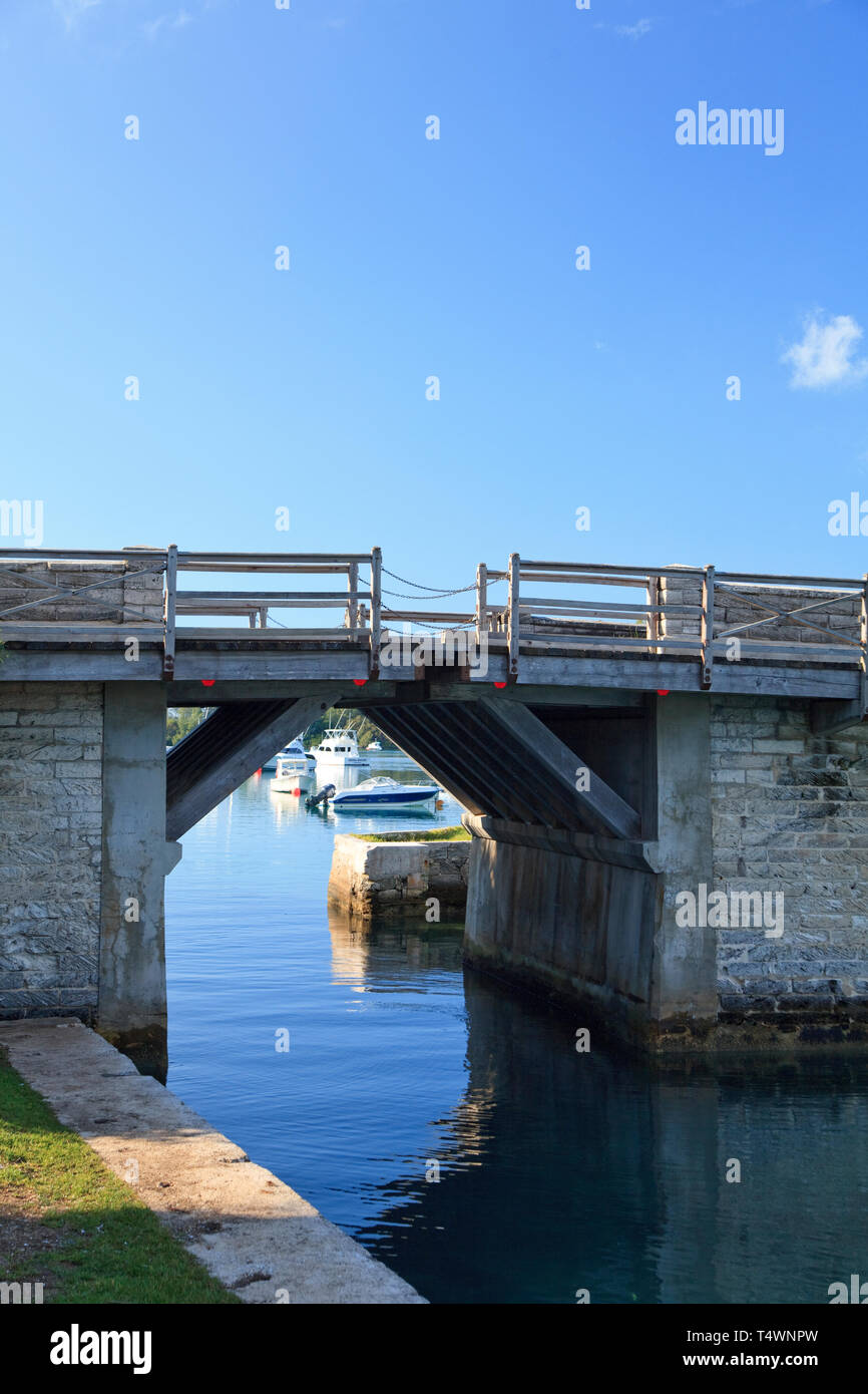 Bermuda, Somerset, Somerset Bridge Stock Photo