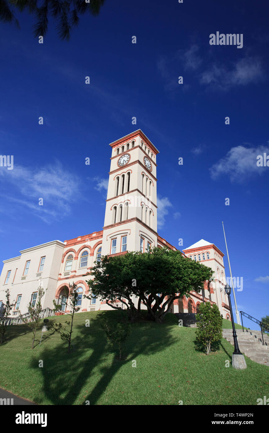 Bermuda, Hamilton, Hamilton's centrepiece buiding, the Sessions House