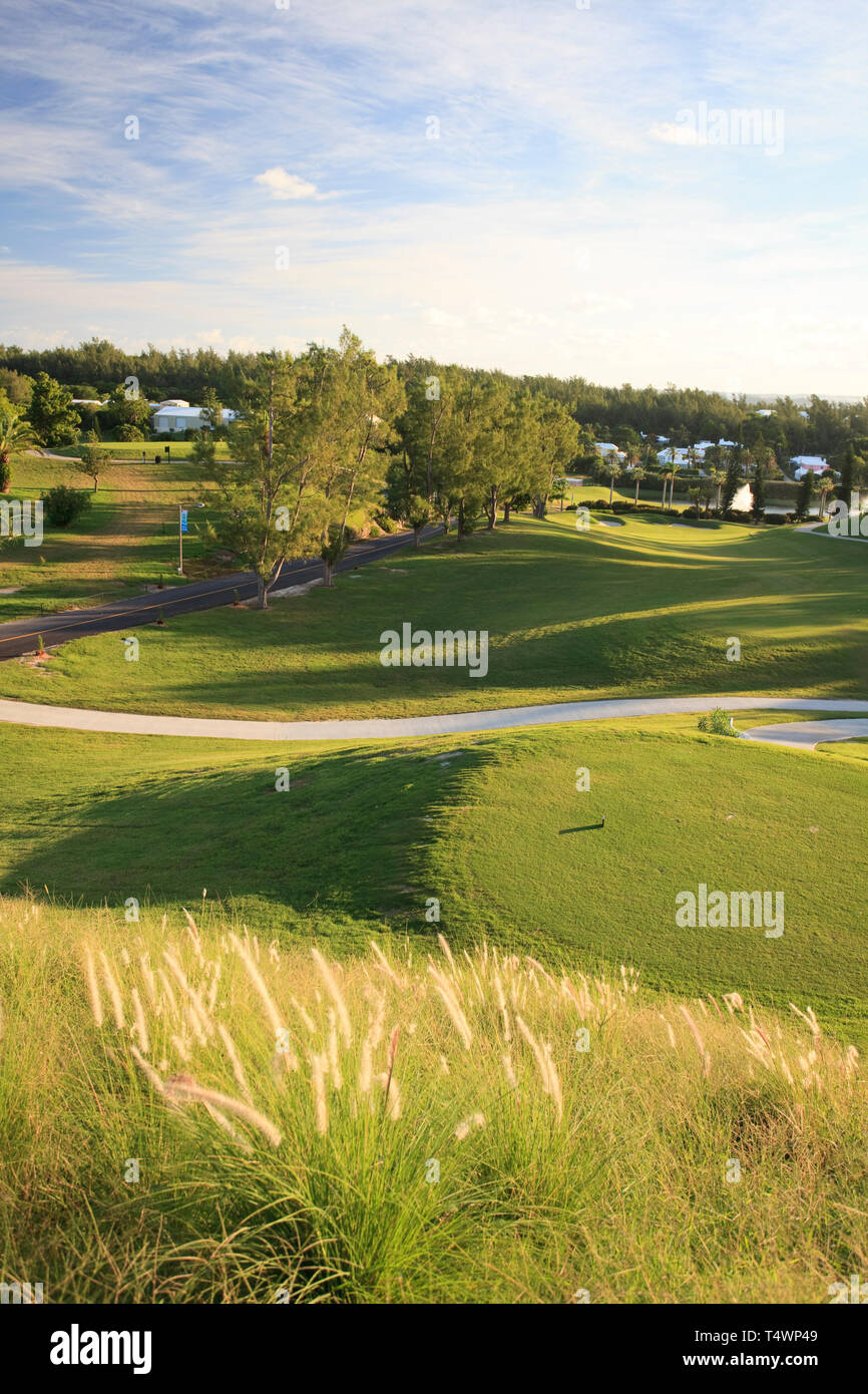 Bermuda, South Coast, Port Royale Golf Course (PGA Grand Slam Tour) Stock Photo