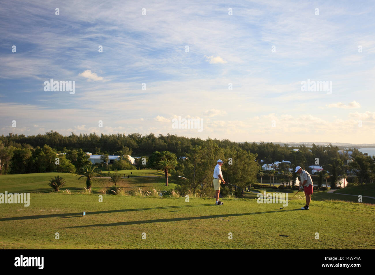 Bermuda, South Coast, Port Royale Golf Course (PGA Grand Slam Tour) Stock Photo