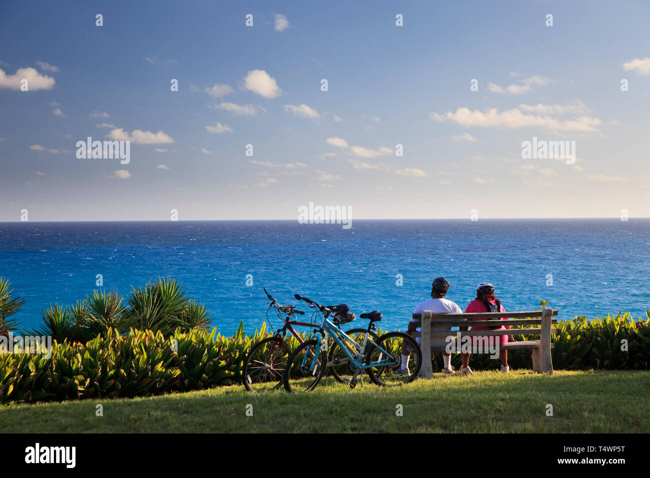 Bermuda, Southampton Parish, Gibbs Hill lighthouse Stock Photo