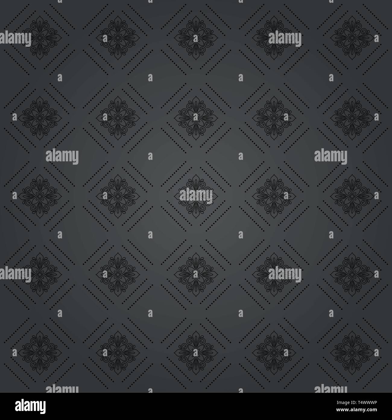 Floral Fine Seamless Vector Pattern Stock Vector