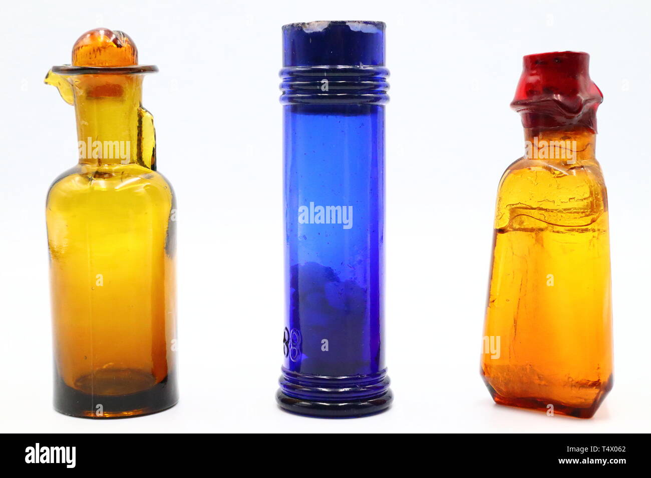 Antique Medicine Bottles, 1800s Victorian Era Stock Photo Alamy