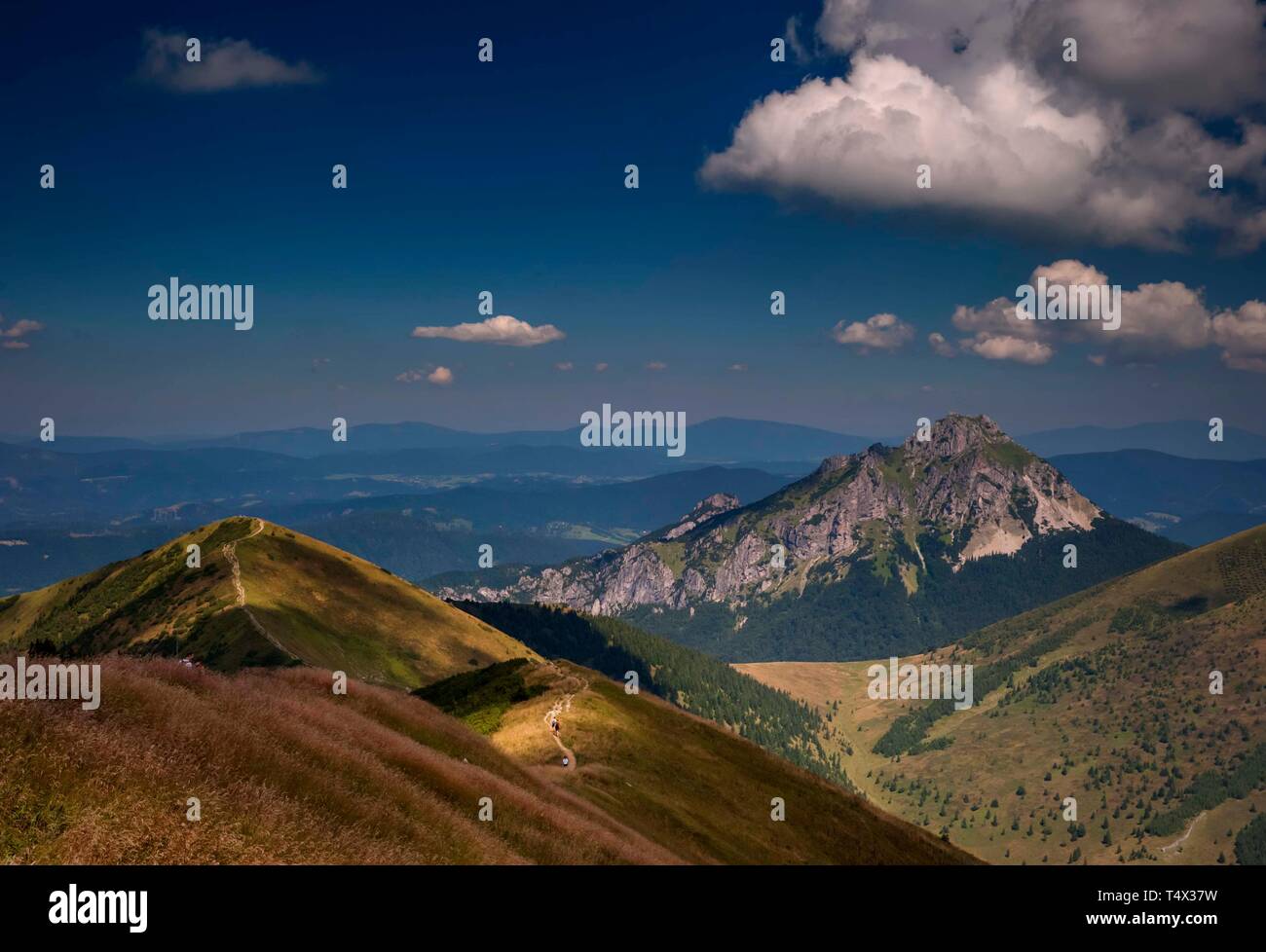 Lesser Fatra (Slovakian: Malá Fatra), Slovakia Stock Photo